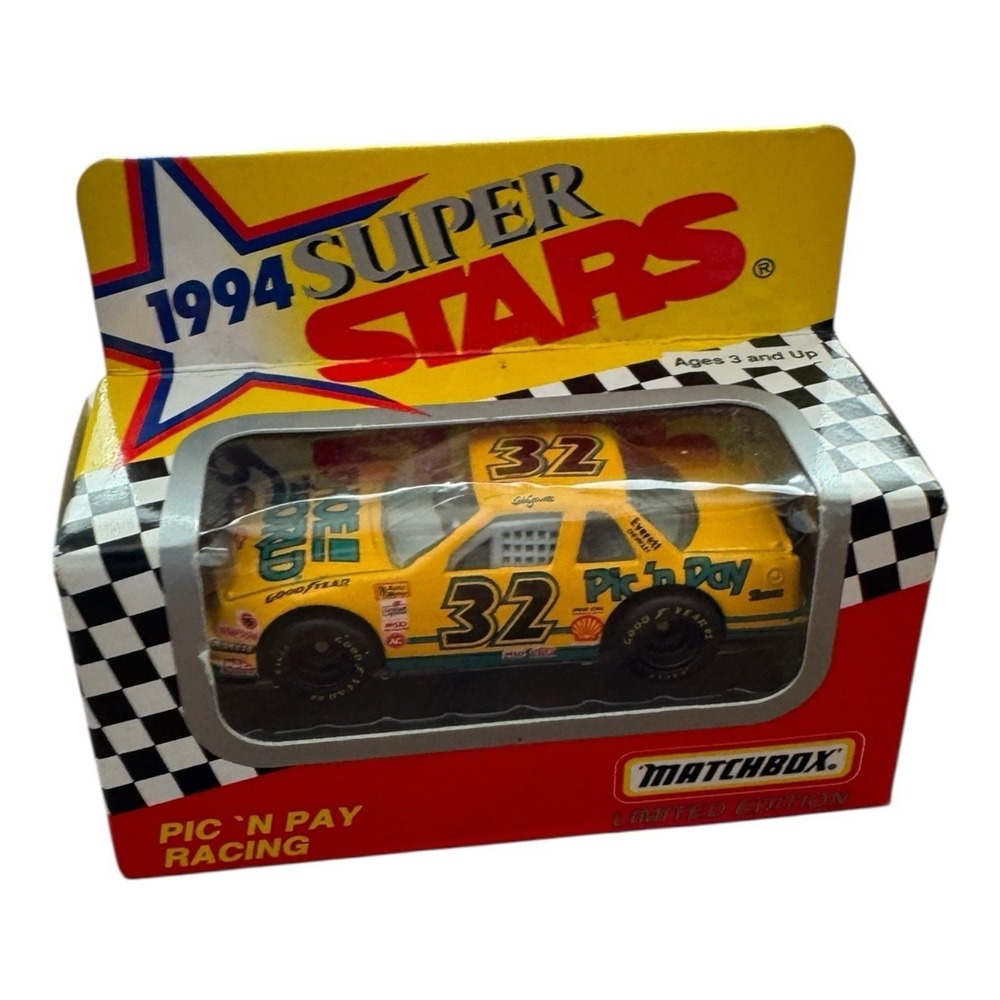 Dale Jarrett Matchbox 1994 Super Stars Limited Edition‎ Pic N Pay Racing #32